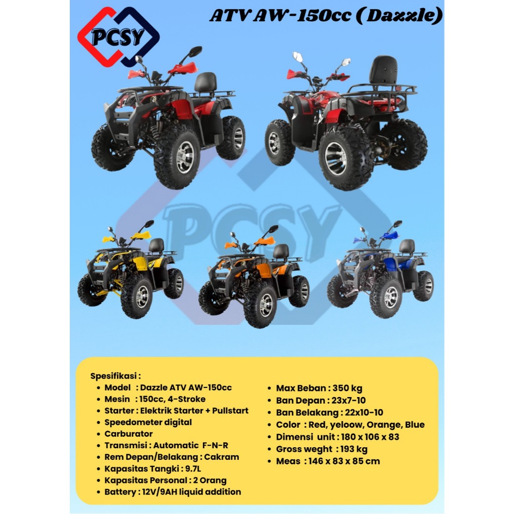 ATV Hunter 150cc