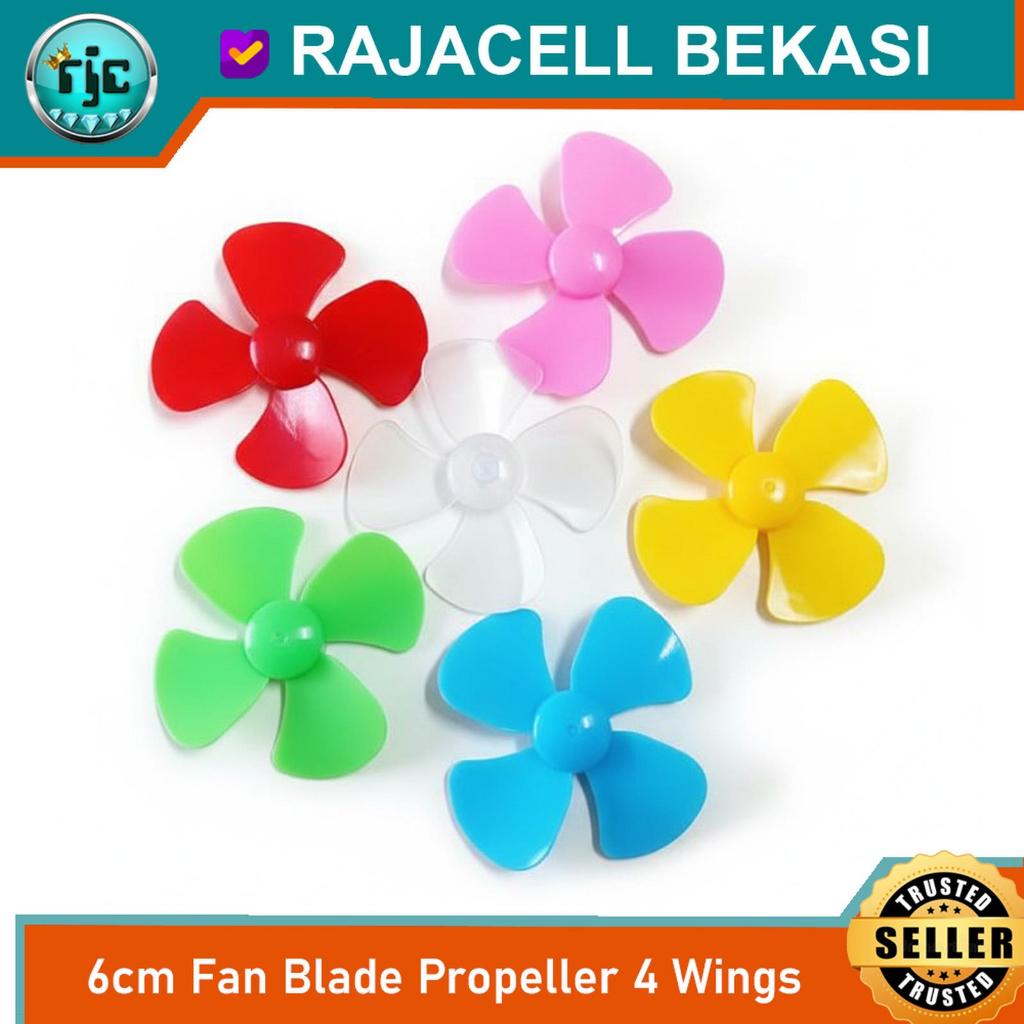 Fan Blade Propeller Baling Kipas Turbin 60mm RC smart car drone boat