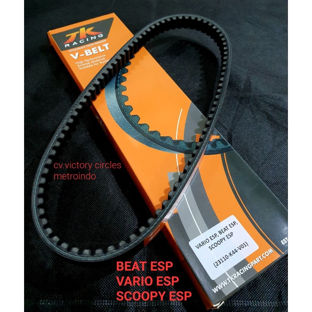 V-BELT / BELT CVT HONDA BEAT ESP / VARIO 110 ESP / SCOOPY ESP (K44) TK RACING ORIGINAL