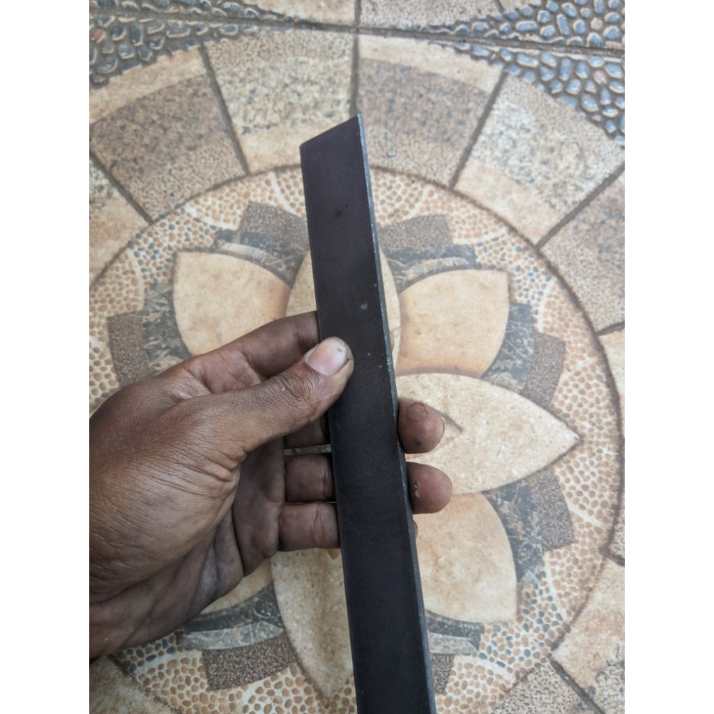 Plat Strip Besi Lebar 30mm 30 mm 3cm 3 cm Tebal 3.8 mm panjang custom