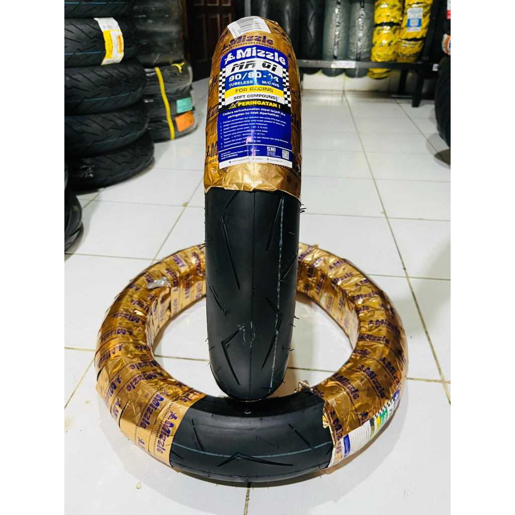 Ban Motor Mizzle MR01 90/80-14 Tubeless Matic Ring 14