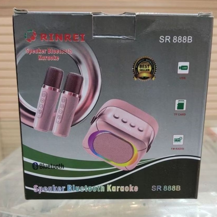 Speaker Bluetooth Karaoke RINREI SR 888B