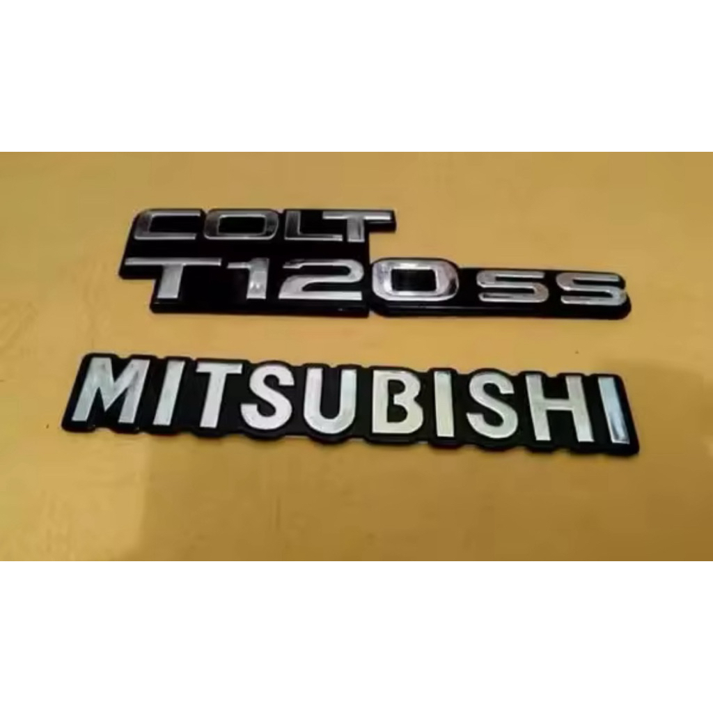 Emblem logo mitsubishi colt t120ss