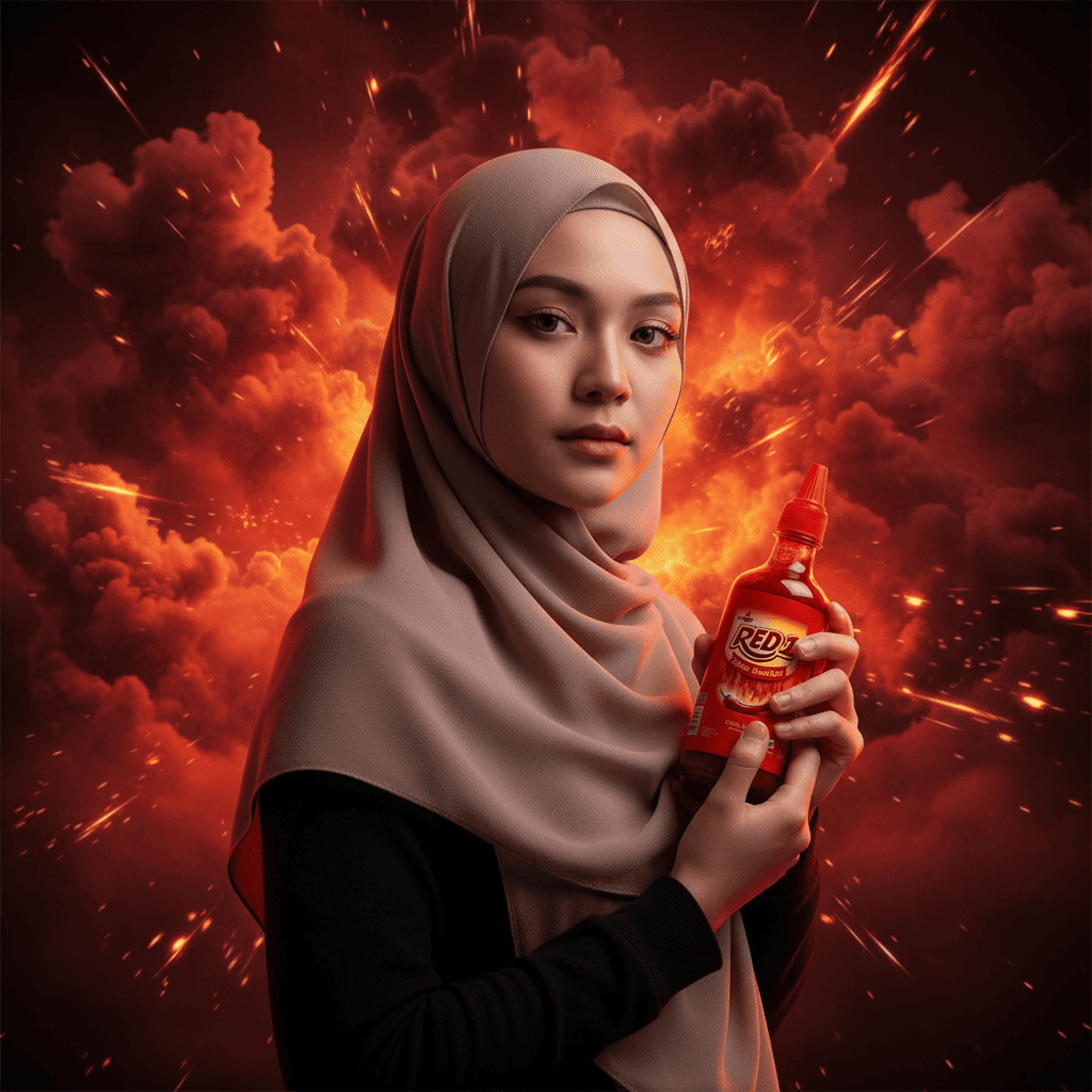 Red 1 Saos Sambal Botol 300 ml