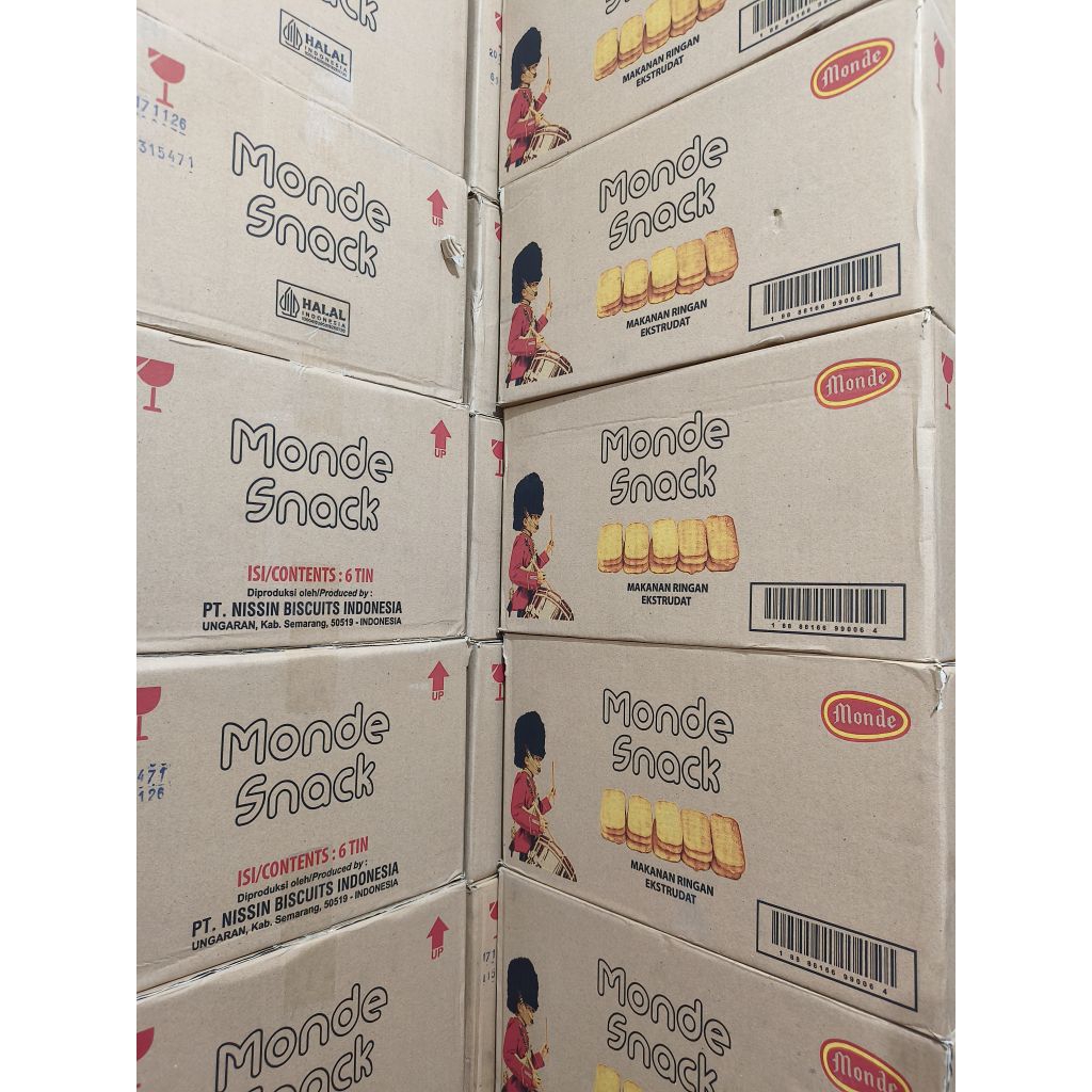 1 DUS ISI 6PCS MONDE SERENA SNACK PINK 600GRAM