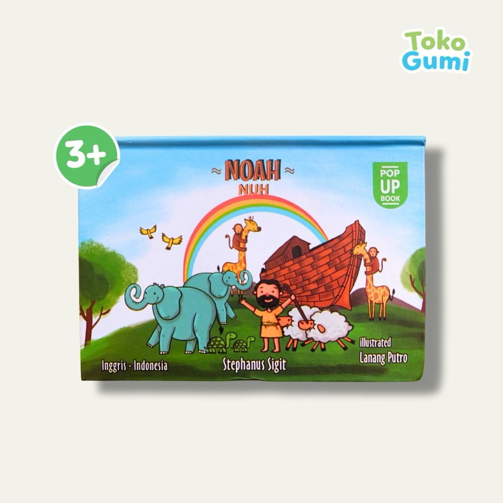 Pop Up Book: Noah (Nuh) | Buku Cerita Pop-up Anak