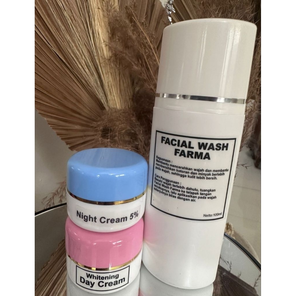 Paket Farma WDc Glowing Express Untuk Wajah Susah Putih