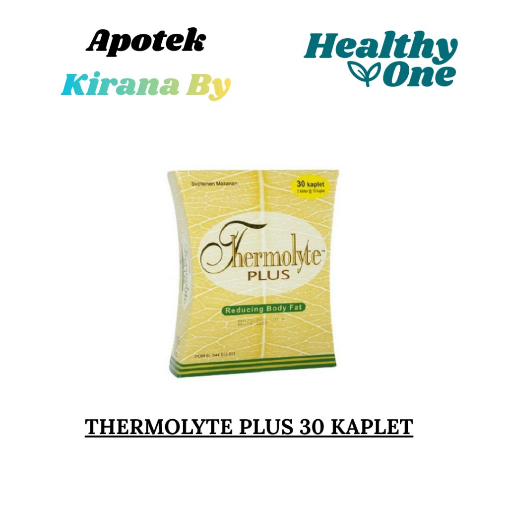THERMOLYTE PLUS 30 KAPLET / Pelangsing / Diet