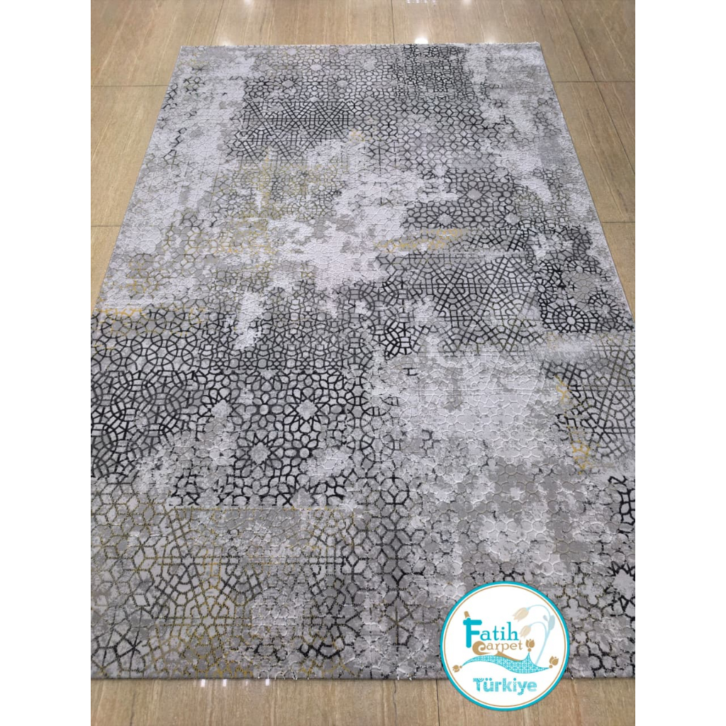 Karpet Minimalis Quadro Import Turki Cm - Q22