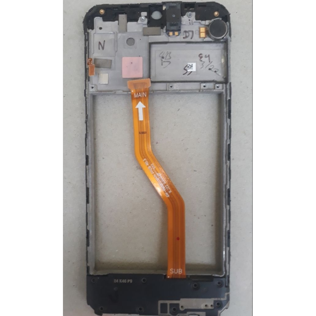 Frame LCD Plus Papan Cas Samsung M20 Ori Copotan