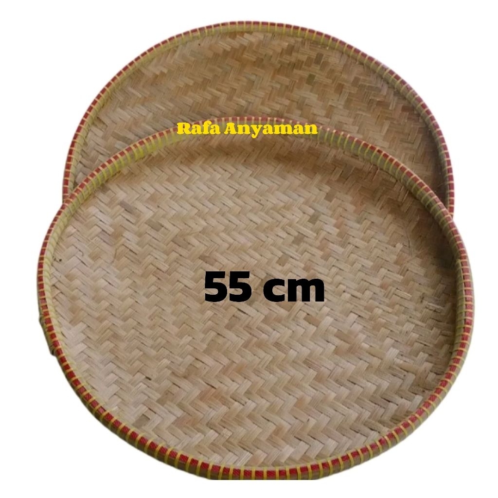 Tampah/nyiru dari bambu diameter 55cm