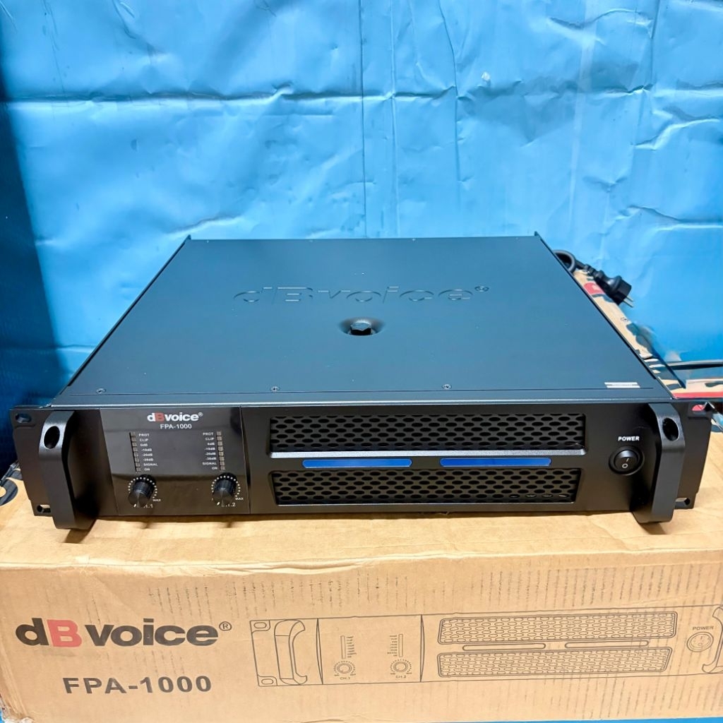 Audio Power db voice FPA 1000 Original Amplifier db voice FPA1000 Class H