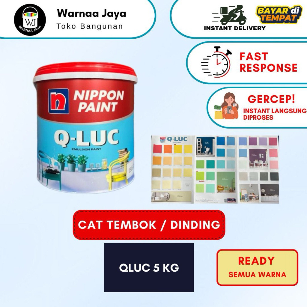 Cat Tembok Qluc 5KG Nippont Paint