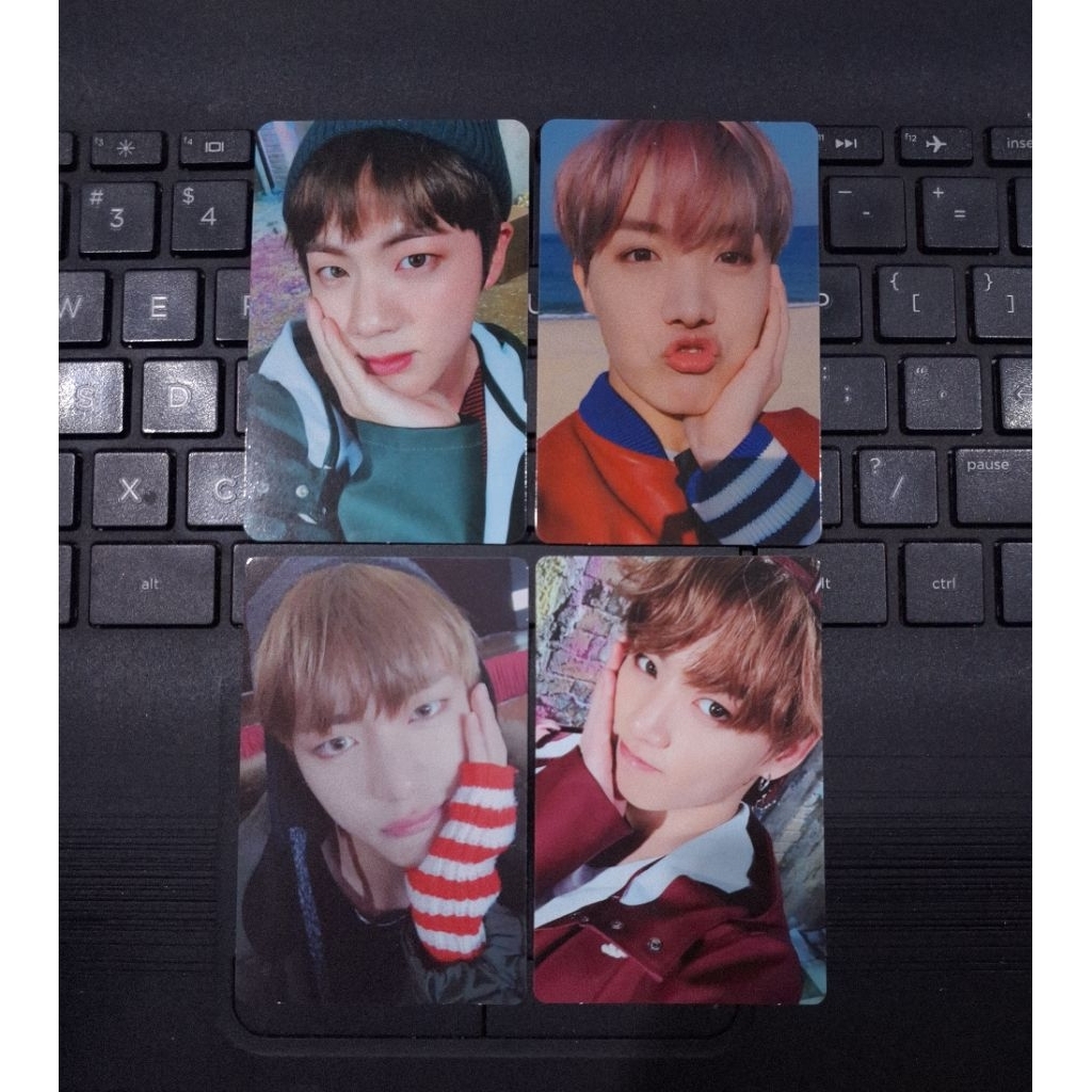 Official PC Photocard BTS YNWA Jin JHope V Jungkook