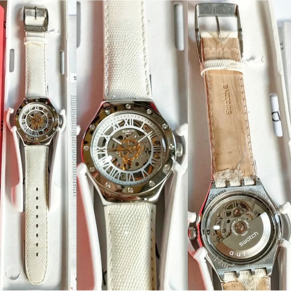 Swatch Automatic Irony - Rosetta  Bianca YAS109