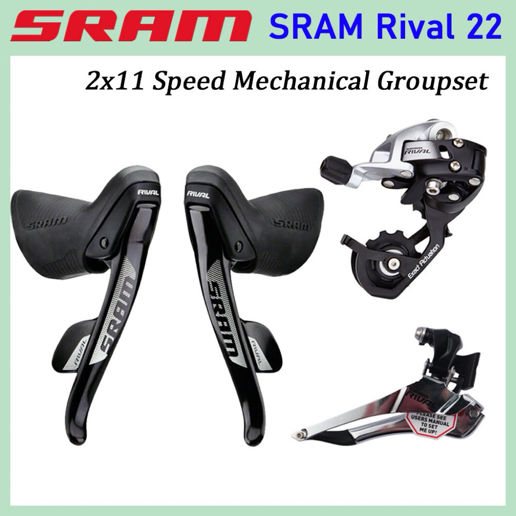 Mini groupset SRAM Rival 2x11speed gravel roadbike original