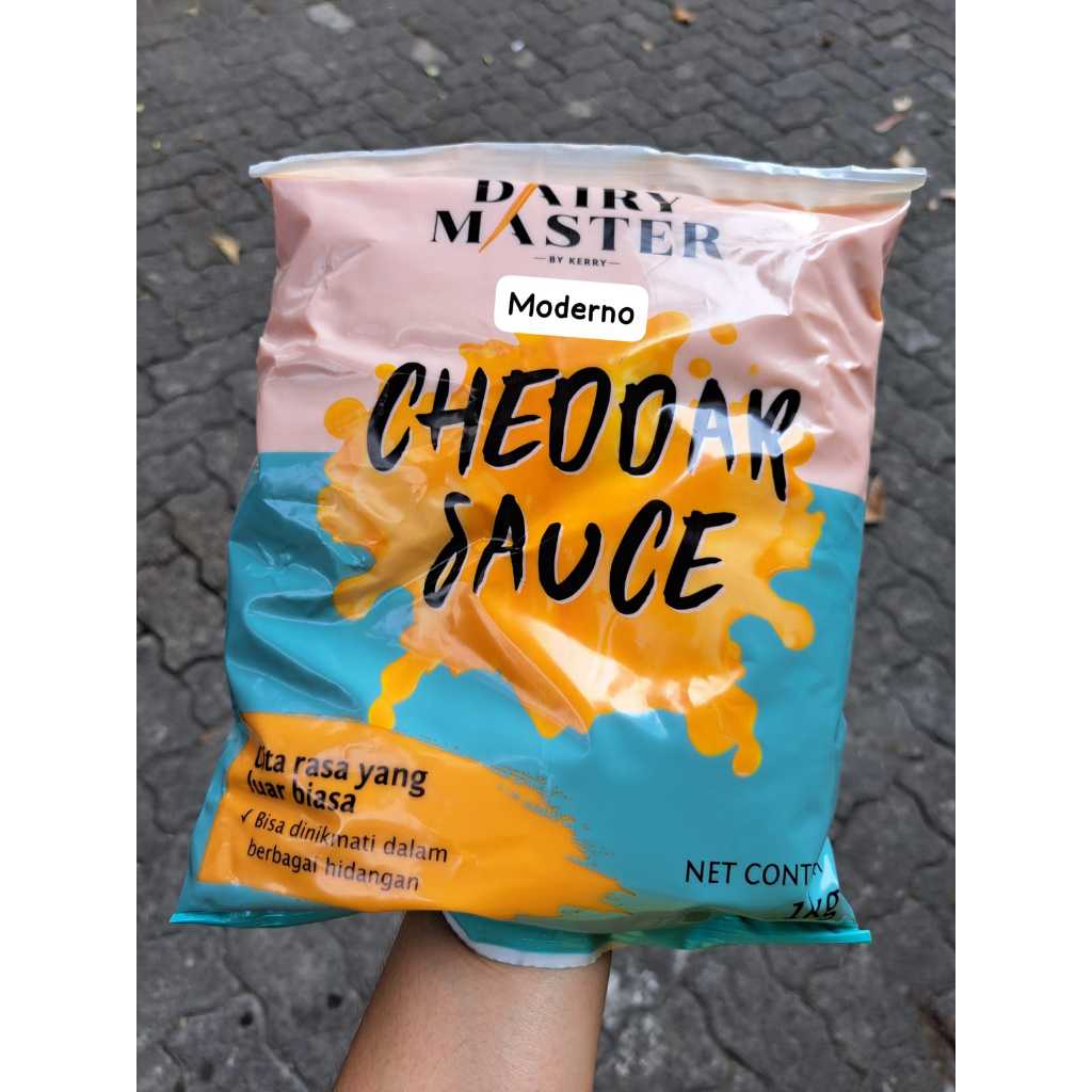Dairy master Cheddar cheese sauce 1 kg - Dairy master cheddar sauce 1 kg