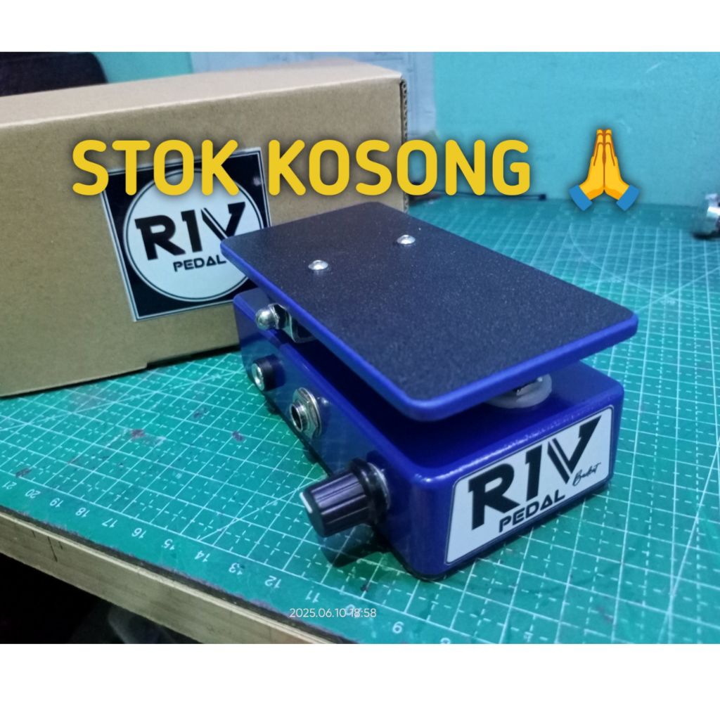 Efek gitar wah wah pedal BadCat RIV Pedal