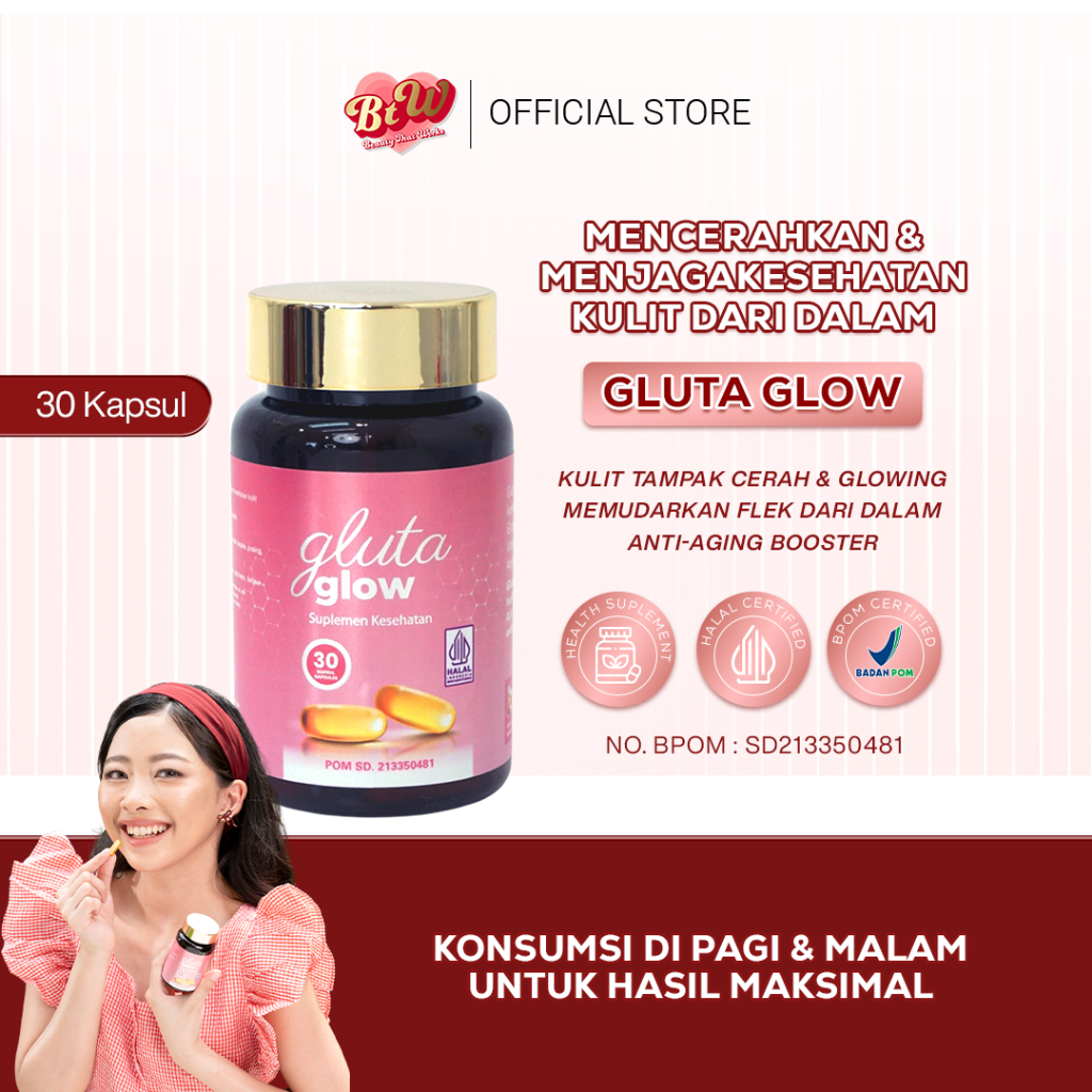 Gluta Glow Tone Up Plus / Glutathione plus Vitamin C