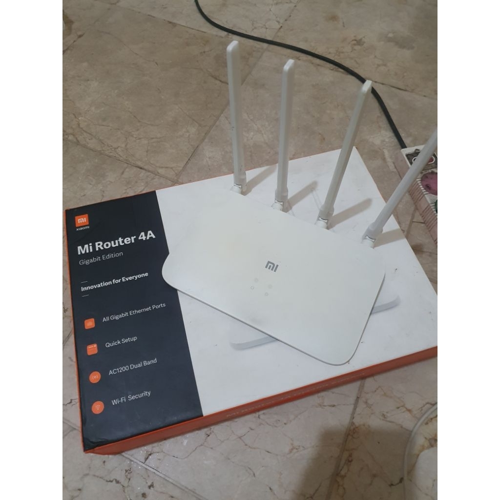 router mi 4A DUALBAND GIGABIT