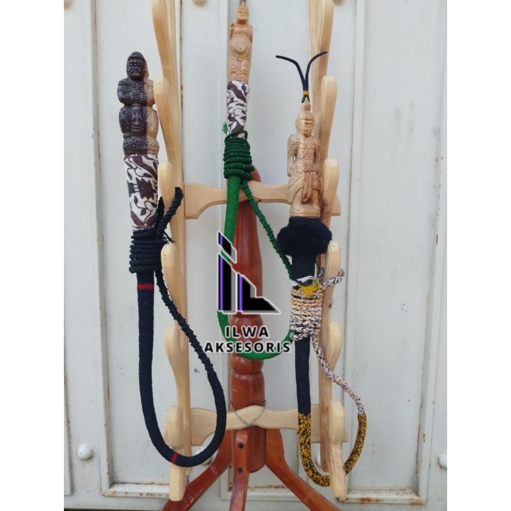 pecut jaranan gagang ukir khas malang