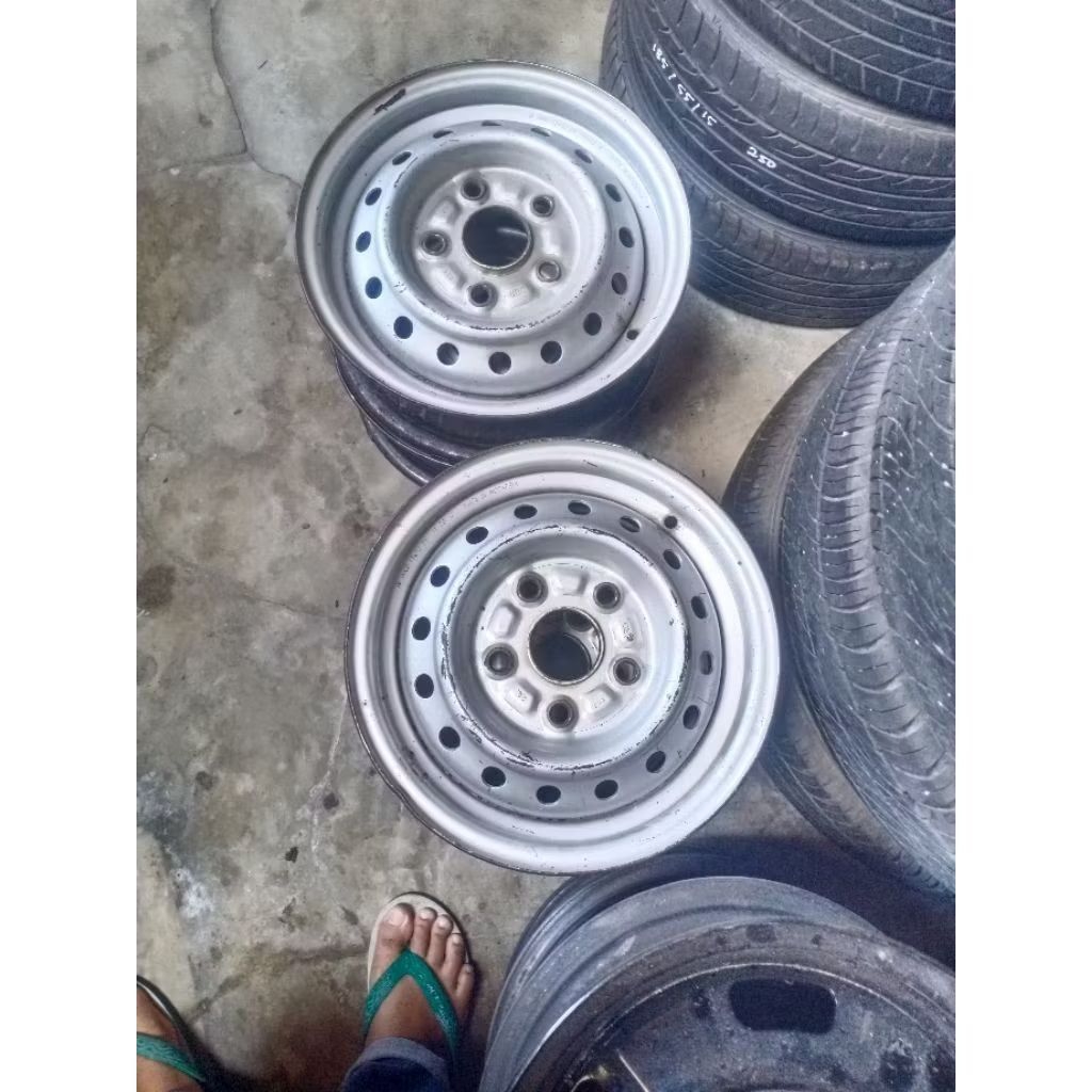VELG KALENG ORIGINAL COPOTAN NEW CARRY (carry tayo) TH 2020 RING 13 PCD 5X114 (HARGA UNTUK 1PCS VELG