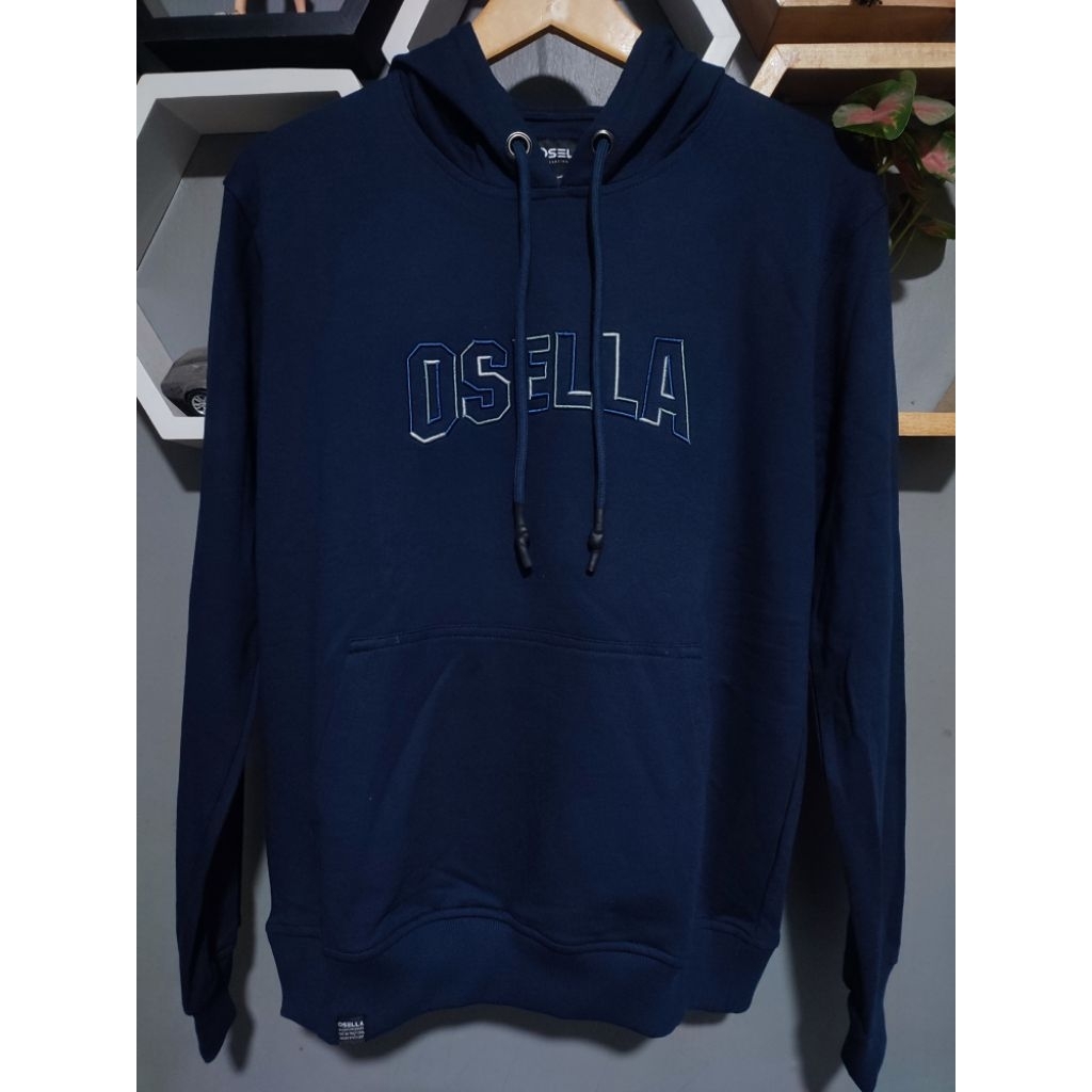 Osella Jaket Hoodie Jumper Sweater tudung Original B