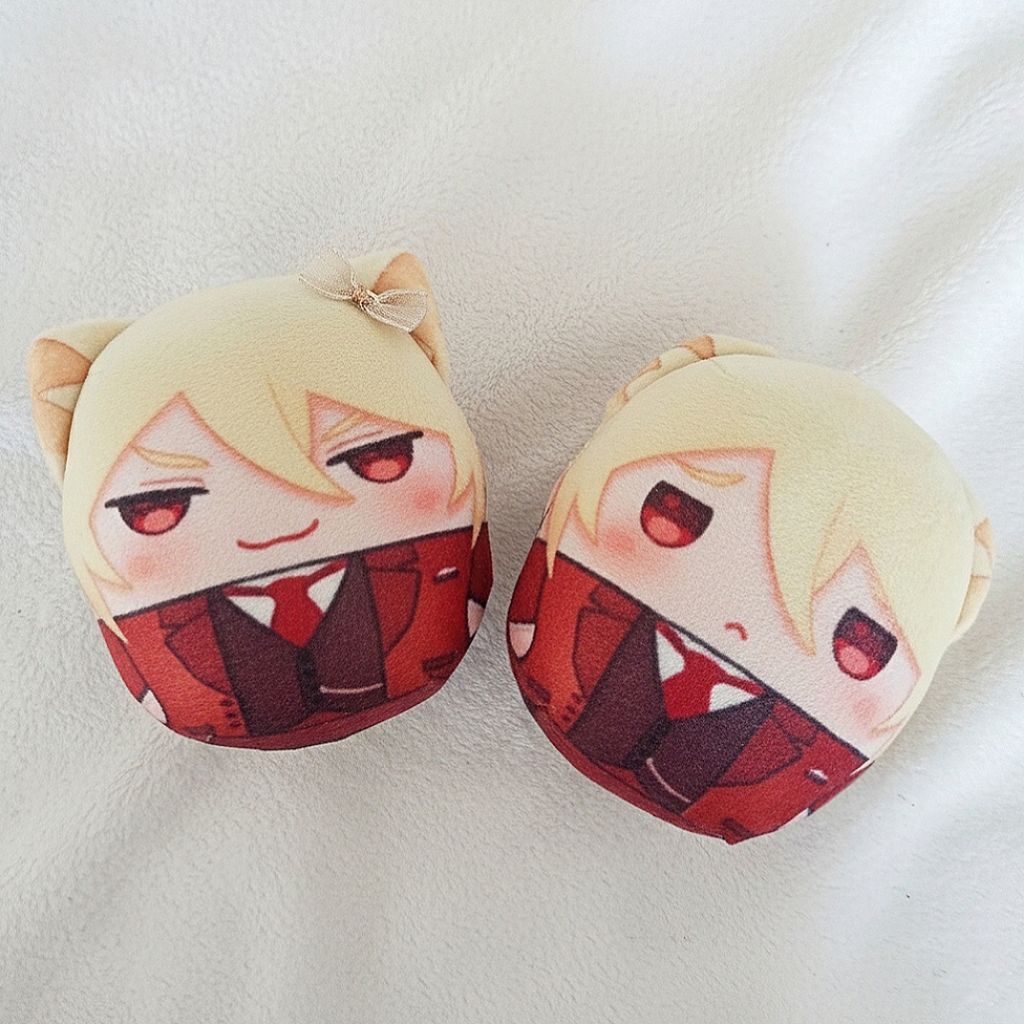 MORIARTY THE PATRIOT Plushie William James Moriarty Chibi Doll Keychain Fan Merch