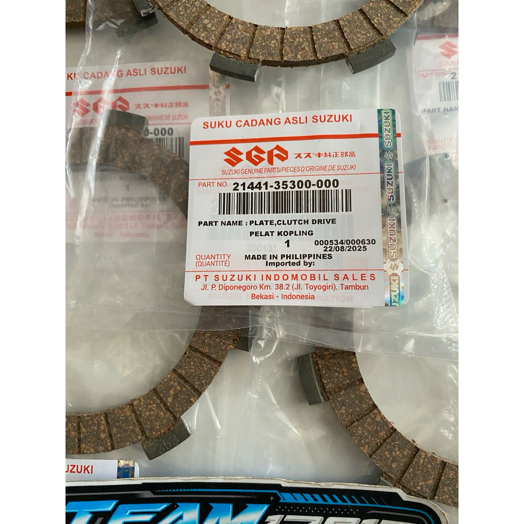 KAMPAS KOPLING SUZUKI FR80 ORIGINAL JAPAN