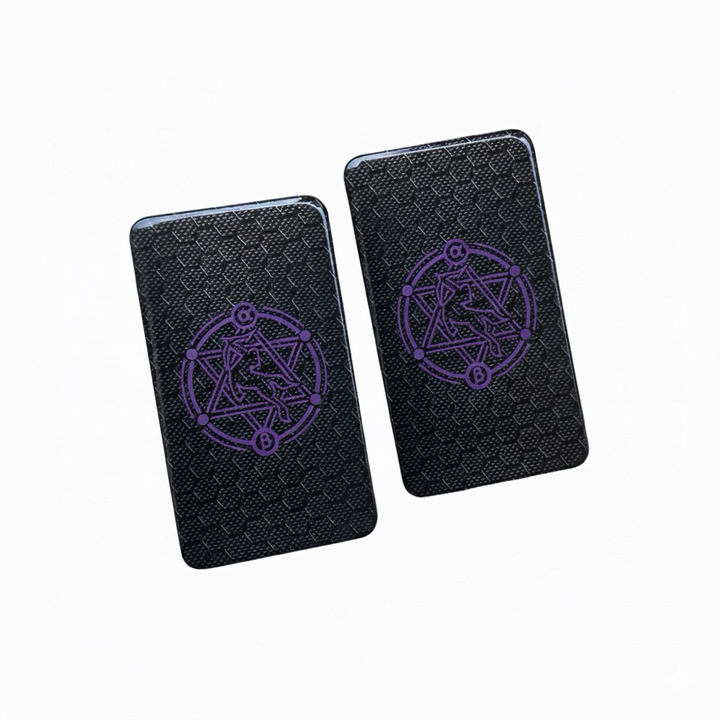 Acrylic Printing Uv Backdoor M200 Desain Black Crbn Variasi