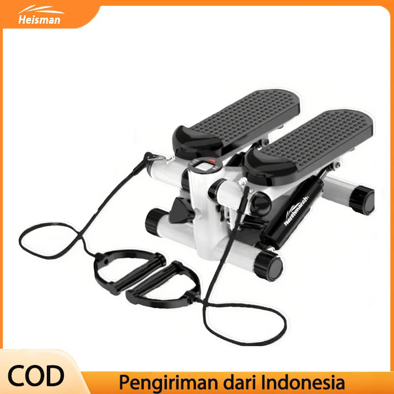 Mini Stepper Mesin Panjat Udara Alat Fitnes Rumah Senyap Pelangsing Kaki