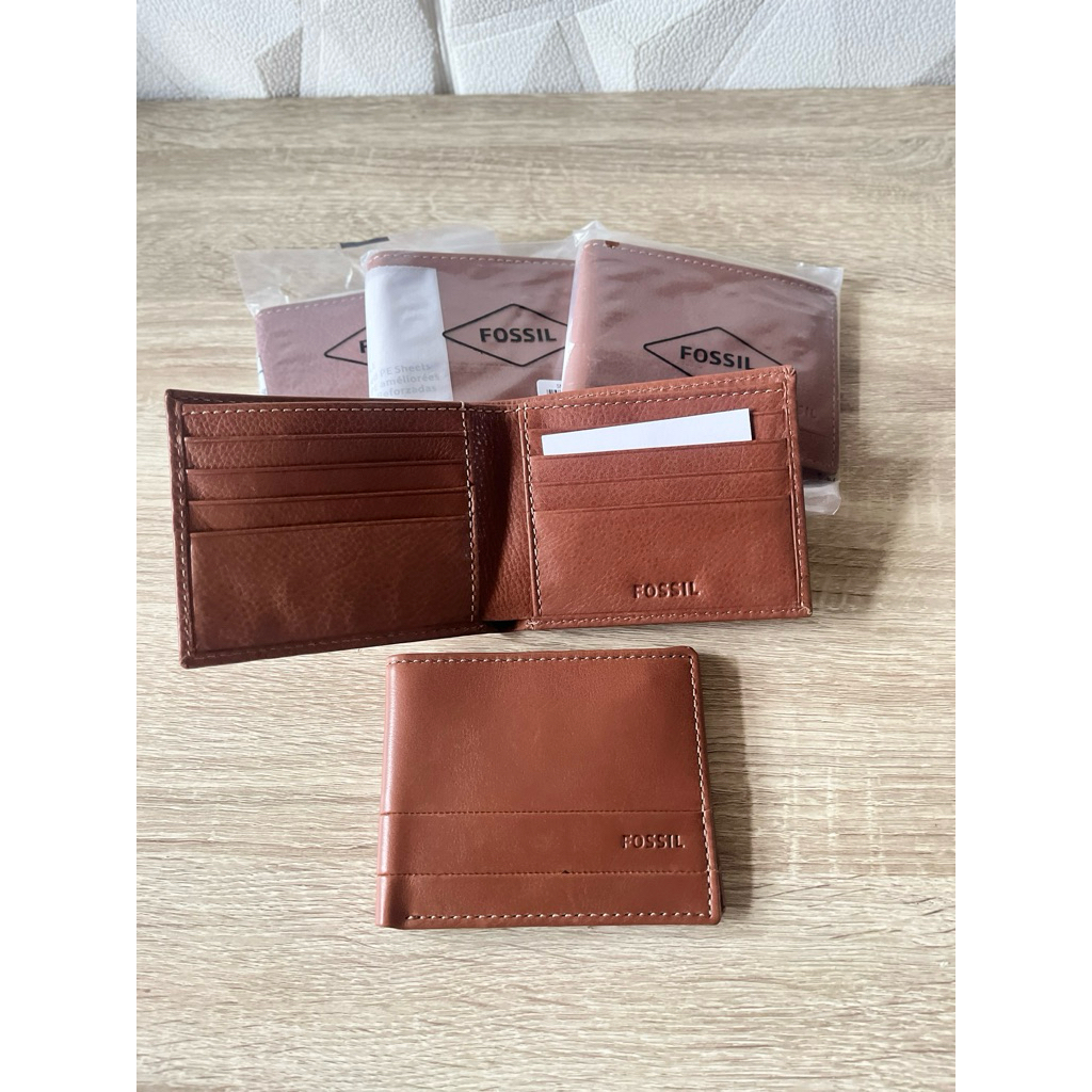 dompet pria fsl lufkin bifold brown