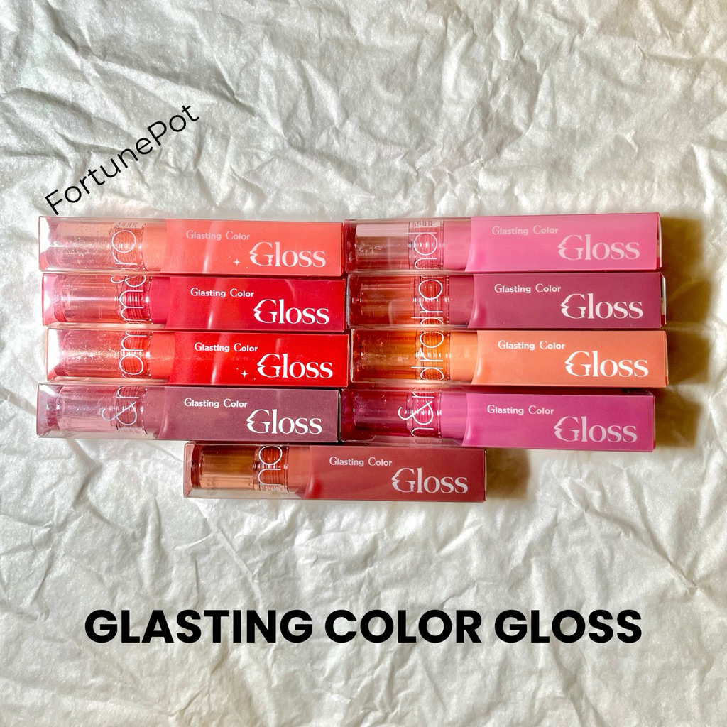 [READY] ROMAND GLASTING COLOR GLOSS - PEONY BALLET MUIGE CREAM SHELL ROSE FINCH ROMAND LIP TINT