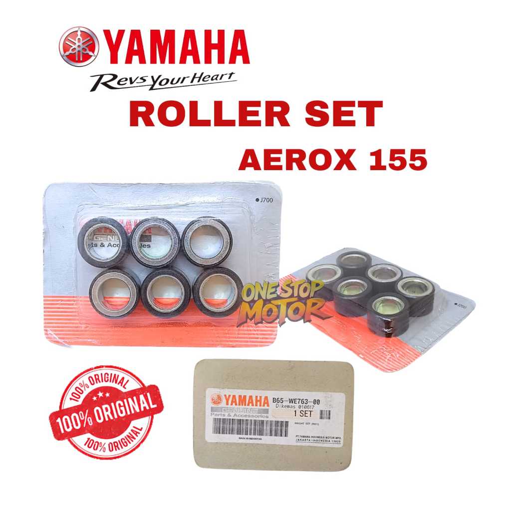 Roller weight set lexi aerox nmax b65 Asli Oem
