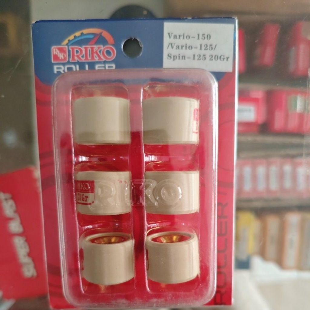 Roller Vario 150 / Vario 125 / Spin 125 – 20 Gram (Isi 6 Pcs)