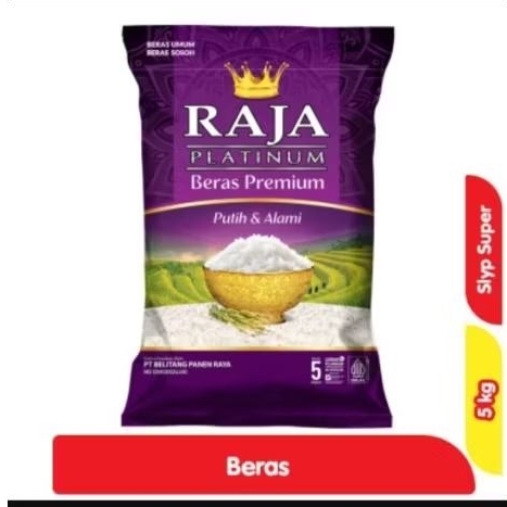Beras Raja Platinum Beras Premium 5kg