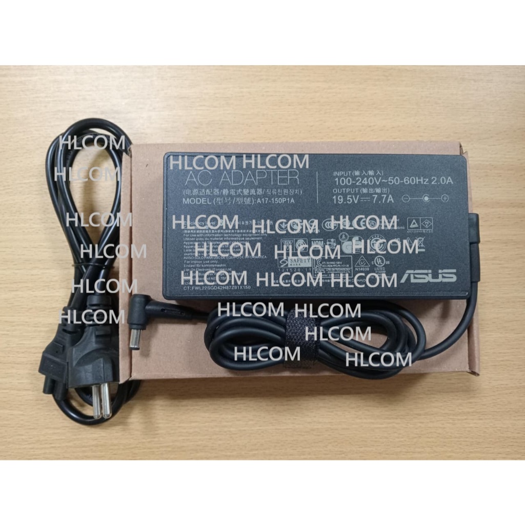 ORIGINAL Adaptor Charger Laptop Asus ROG Strix GL503 GL503V GL503VM (LOGO ROG)