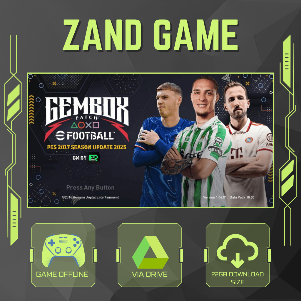 GEMBOX PATCH UPDATE 2025 PES 2017