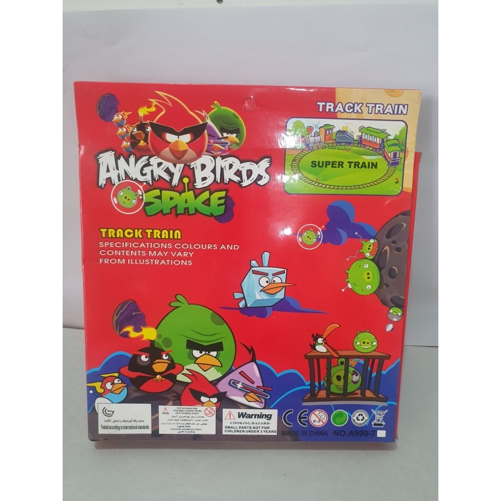 ELECTRIC TRAIN angry birds SPACE