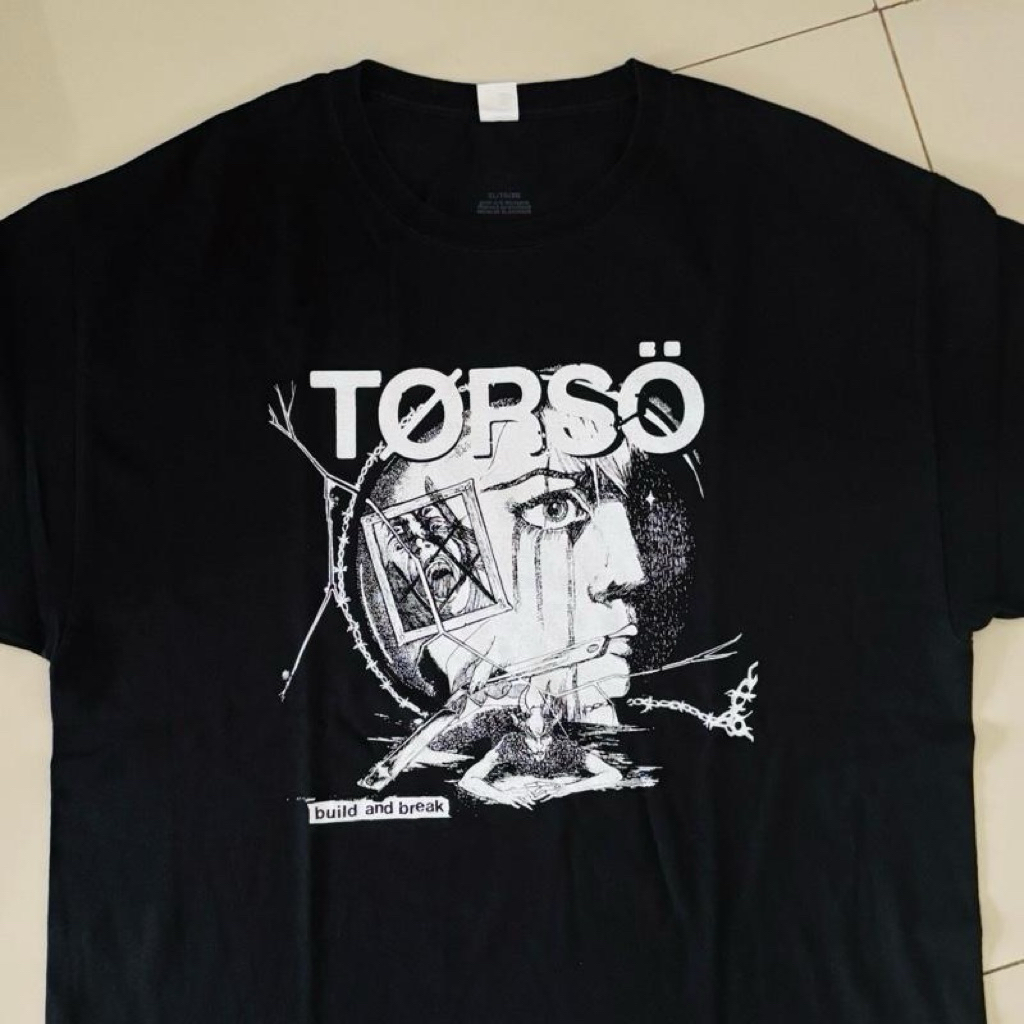 Kaos Band Torso-Build and Break Size XL Tag Hanes. Original (USED)