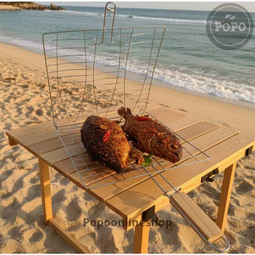 Alat Jepit Bakar Ikan Daging Sate Ayam Kambing Sapi