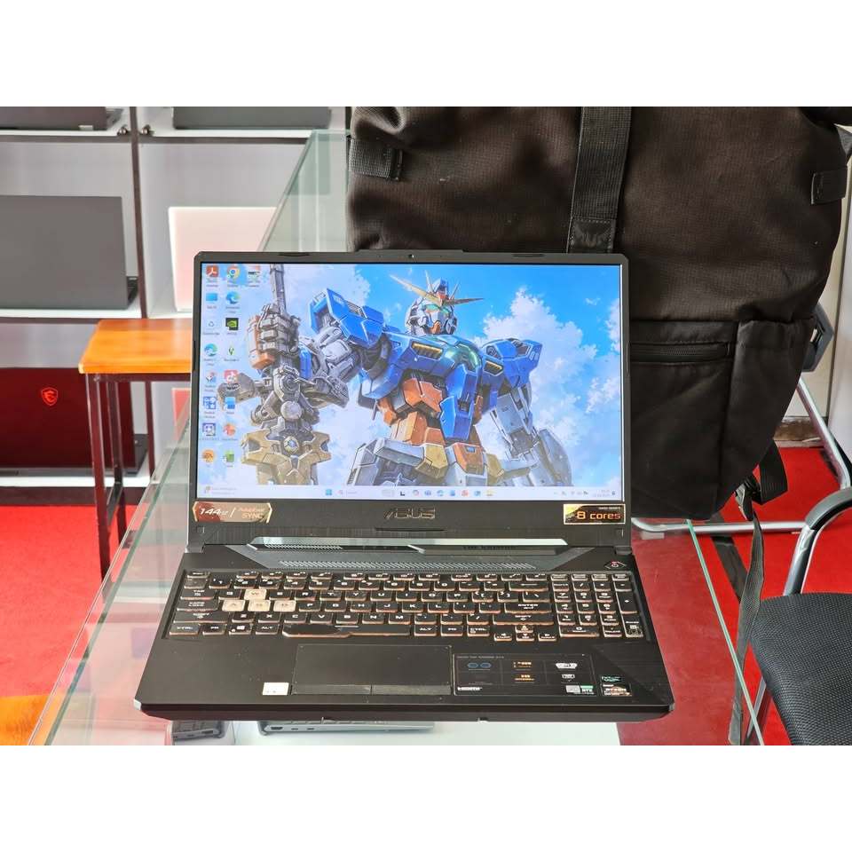 ASUS TUF Dash A15 FA506QM AMD Ryzen 7 5000 Series Ram 16 GB SSD 512 GB Nvidia RTX 3060 144 Hz Gaming