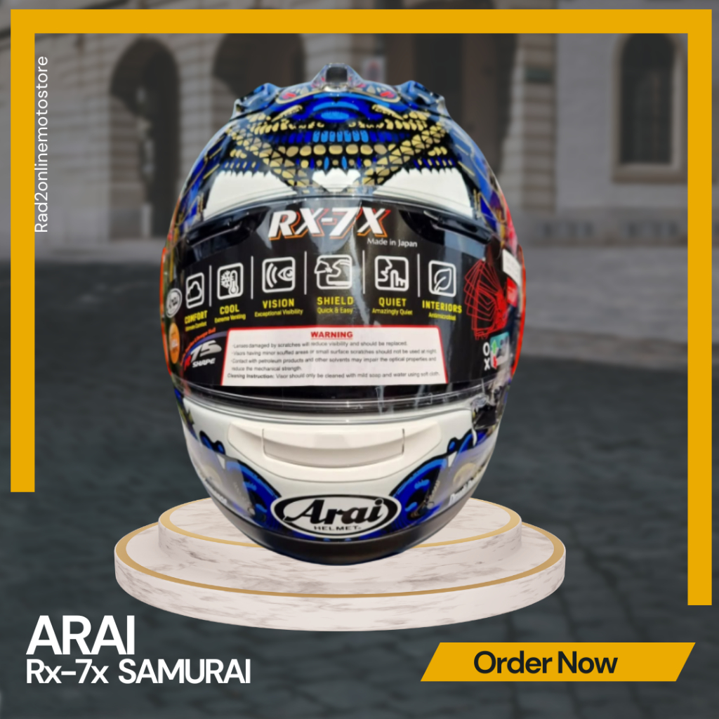 Helm Arai RX7X Samurai