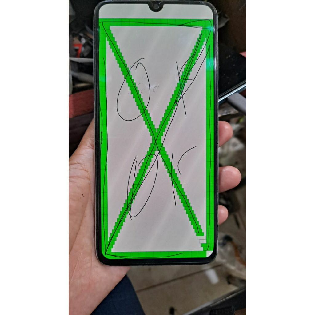 lcd SAMSUNG A70 A705F ori copotan super amoled