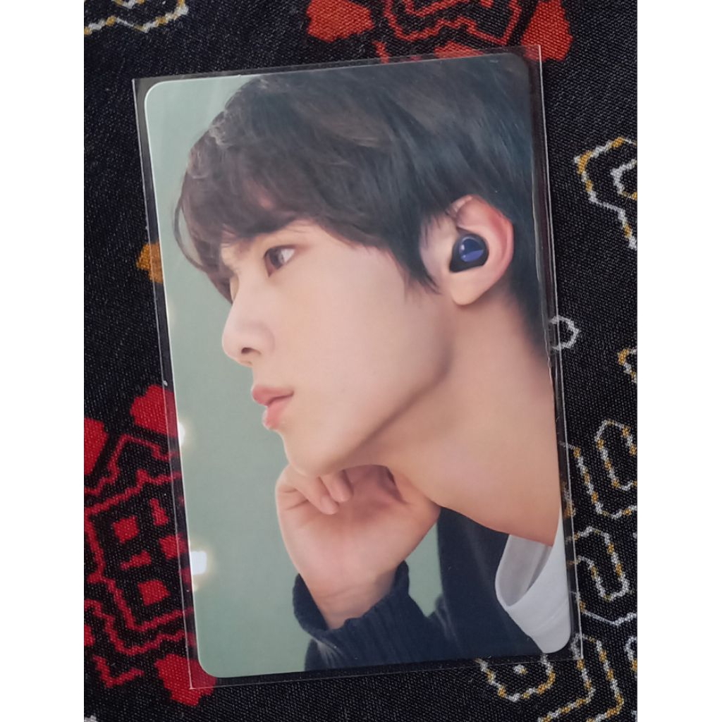 Photocard PC Jin BTS Samsung Galaxy Buds+ Official