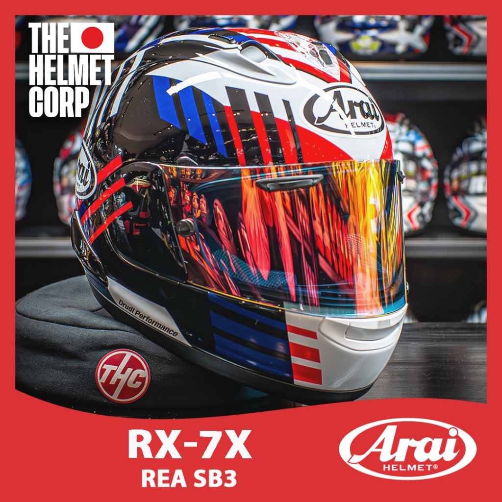ARAI RX7X REA SB3 FULL FACE HELMET RX-7X REA SB-3 ORIGINAL