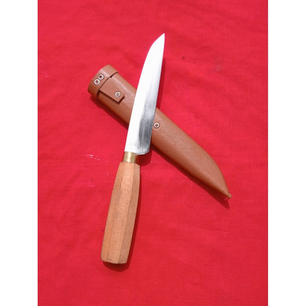 Pisau Potong Daging Cap Garpu Asli Baja Per