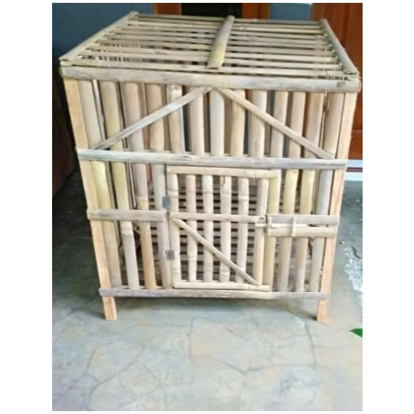 Kandang Ayam Bambu Bongkar Pasang