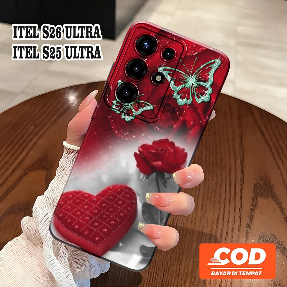 Softcase Hp ITEL S26 ULTRA - INFINIX S25 ULTRA TERBARU - Protection Camera - Case Aesthetic - Case m