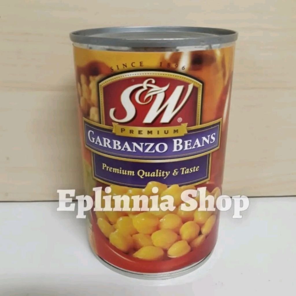 S&W Garbanzo Beans 439 gr - Kacang Garbanzo